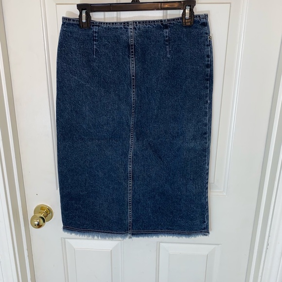 Denim Skirt-9 - Picture 4 of 5
